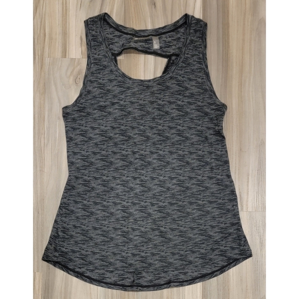 Zella Women's Black Burnout Tanktop